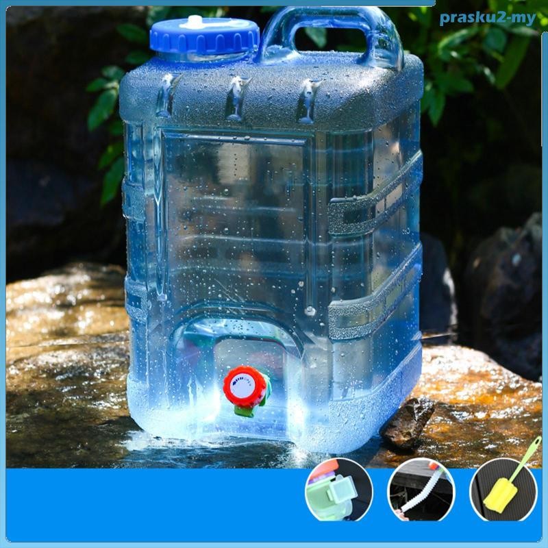 PraskuafMY] Water Container Water Storage Carrier, Water Storage Barrel Water Bucket Camping