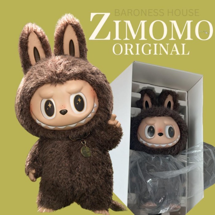 Original Pop Mart Labubu Zimomo The Monsters I Found You | Shopee Malaysia