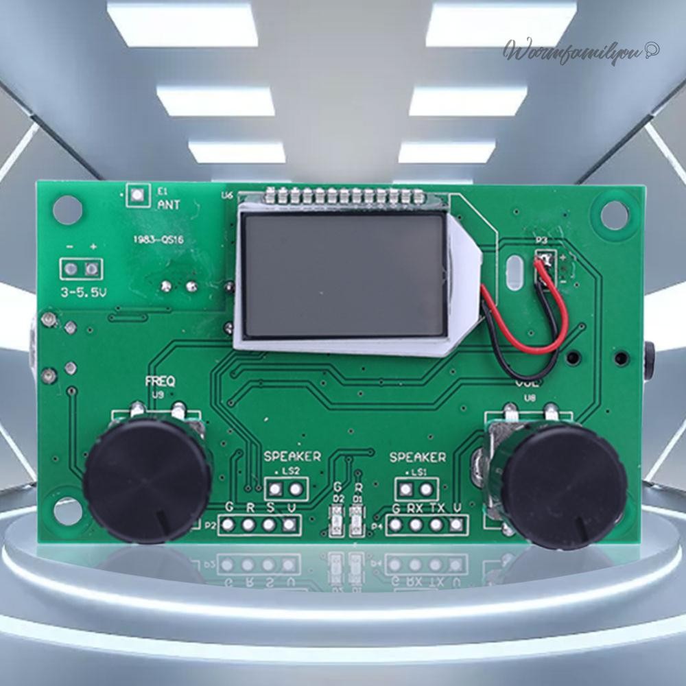 Digital FM Receiver Module 50Hz-18KHz Stereo Radio Receiver Module DIY ...