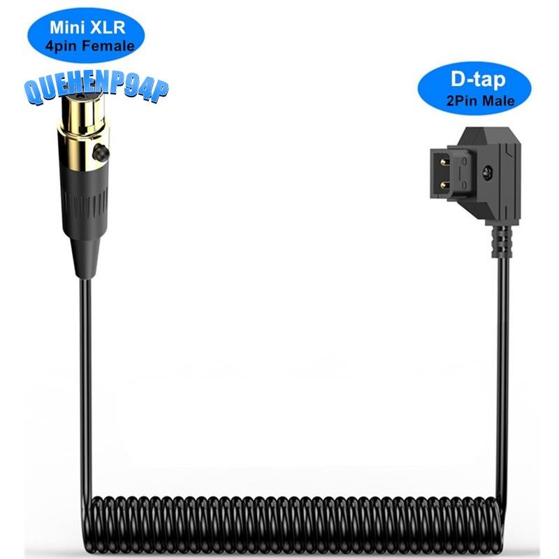 Alvin's Cables D-Tap To XLR 4 Pin Female Right Angle Power