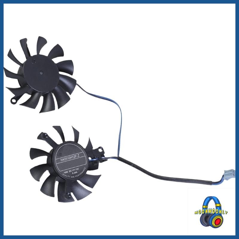 HA5510H12FZ 2PIN 12V VGA VGA Fan Graphics FOCHING Pour 1650