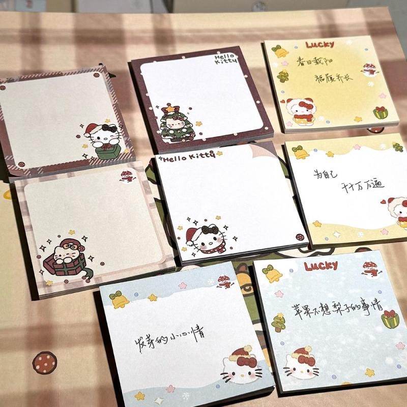 【Memo & Sticky Notes】复古kityy可爱简约便签本风可撕少女学生高颜值装饰小众便签纸20250225 | Shopee ...