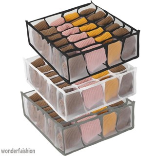 DOUBLE R BAGS Socks Organizer with Lid, 30 Cell Underwear Drawer Organizer  Foldable Closet Storage Box Price in India - Buy DOUBLE R BAGS Socks  Organizer with Lid, 30 Cell Underwear Drawer
