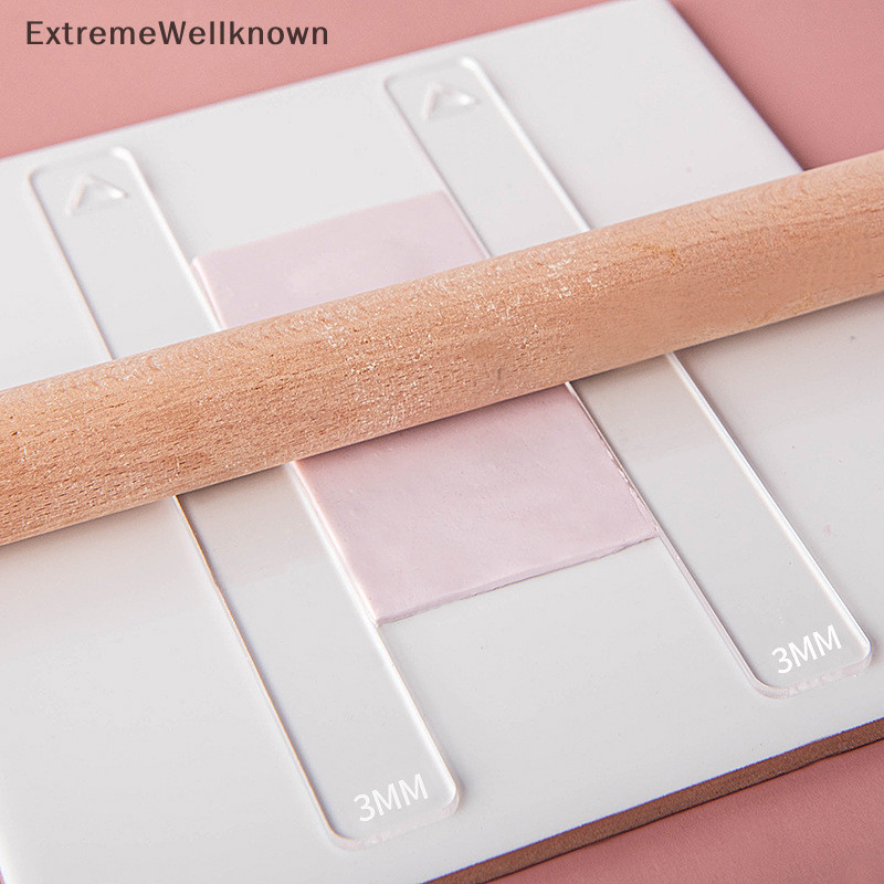 [ExtremeWellknown] Pottery Teaching Rolling Mud Stick Guide Rolling Pin