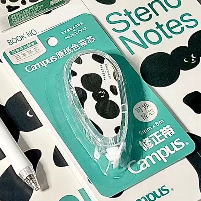 Puffocatˇ kokuyo Correction Tape Original Paper Color Takasha Co
