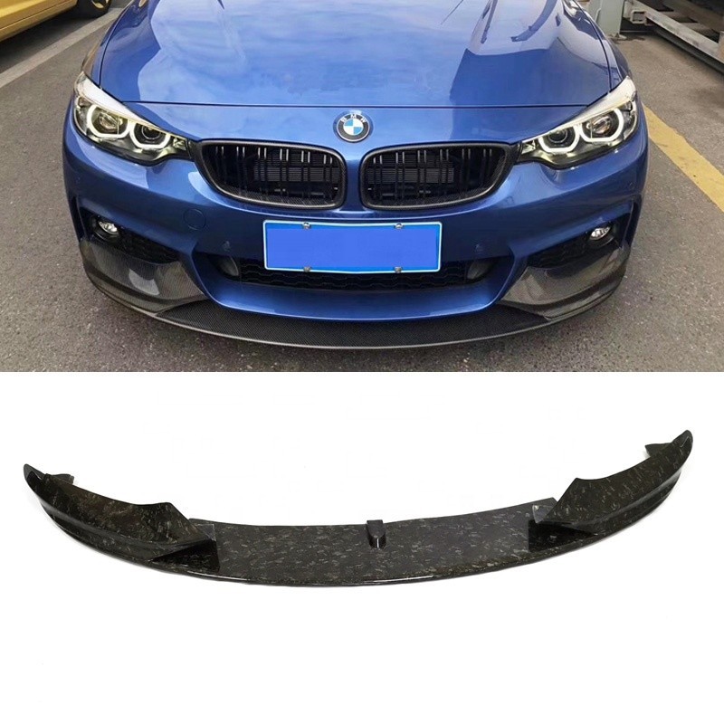 Forging lines Carbon Fiber MP-type 420 420I Front Bumper Lip 428 428i 4 ...