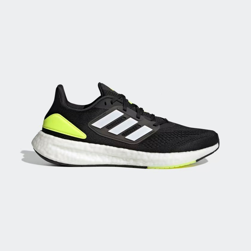 Adidas Pureboost 22 Running Shoes Black Women's And Men Casual Sports 