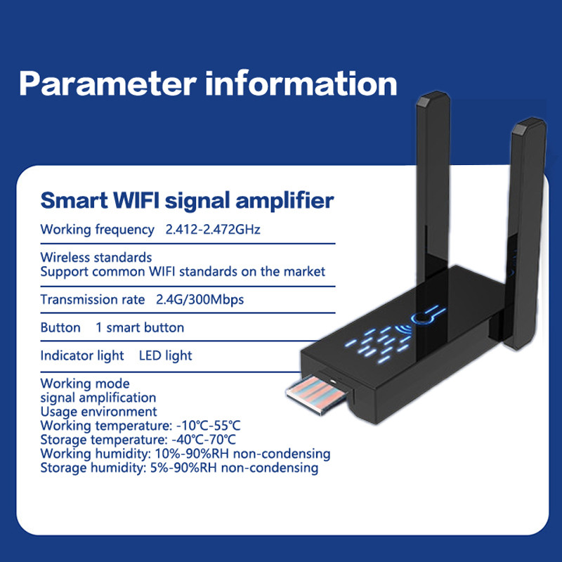 [rangevoyage2] 300Mbps Wireless USB WiFi Repeater Adapter Extender ...