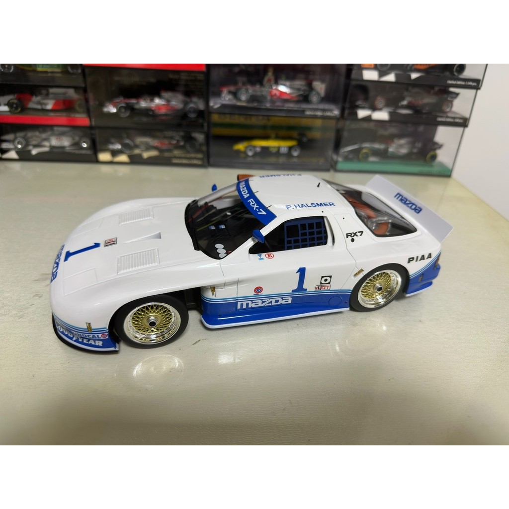 Topspeed 1/18 Mazda RX-7 GTO 1990 IMSA Mid-Ohio 250km Champion Model ...