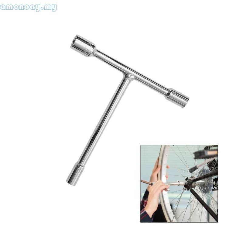 amonoay Portable Socket Wrench with 3-way T-shaped Socket Hex Wrench ...