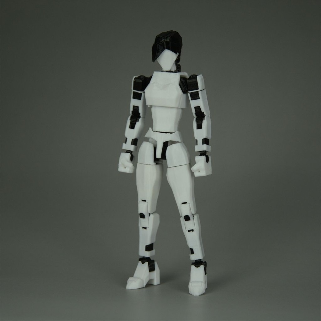 9l Original Female Body Lucky 13 3D Printing Action Figure dummy13 ...