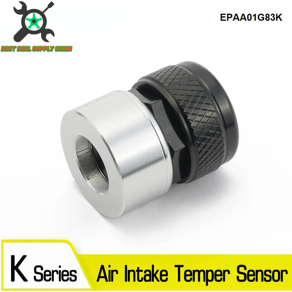 AUTOFAB Intake Air Temperature Temp Sensor Adapter Aluminum For Honda