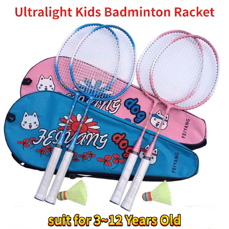 Ultralight Badminton Racket Children Aged 312 Years Old Are Elementary