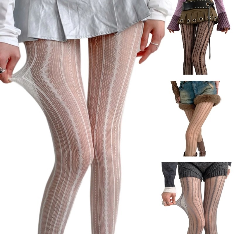 winu-women-hollowed-out-geometric-patterned-sheer-pantyhose-stockings