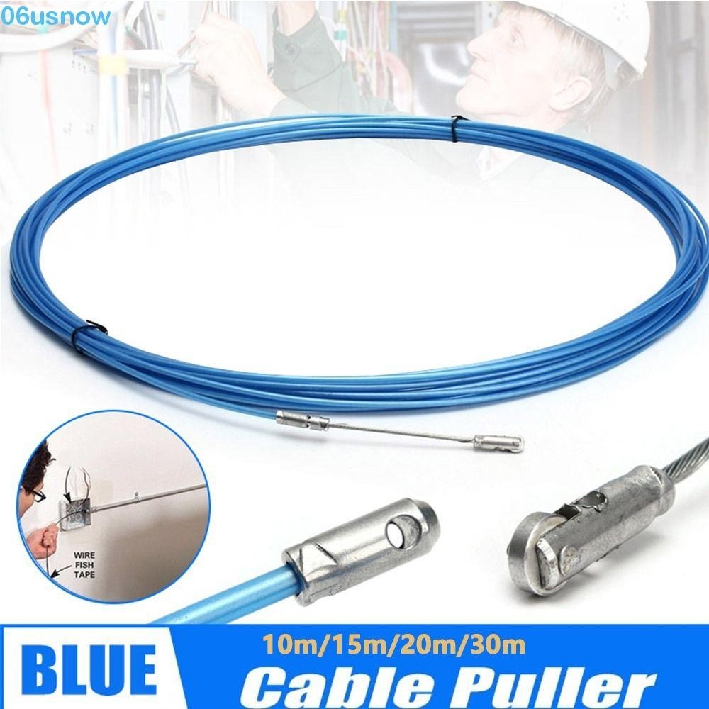 USNOW Cable Puller Wall Threading Device Wheel Pushing Cable Guide Device Wire Conduit Wire