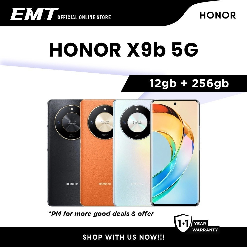 Honor X9b 5g [12gb Ram 256gb Rom] [12gb Ram 512gb Rom] C C Original