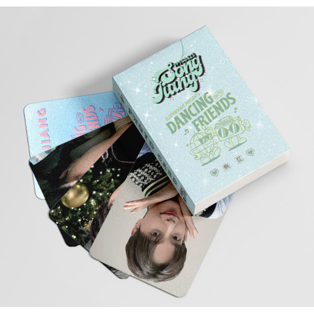 50pcs/box Song Kang Laser Hologram Photocards Korean Actors Oppa Lomo ...
