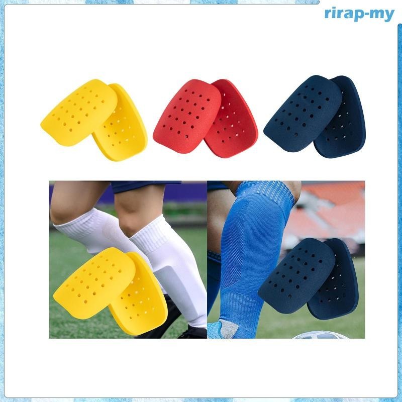 [RirapMY] 2x Mini Soccer Shin Guards Leg Protection Small Compact ...