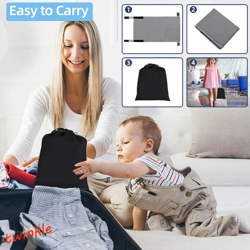 TWINKLE1 Airplane Footrest, Adjustable Footrest AntiSlip Design