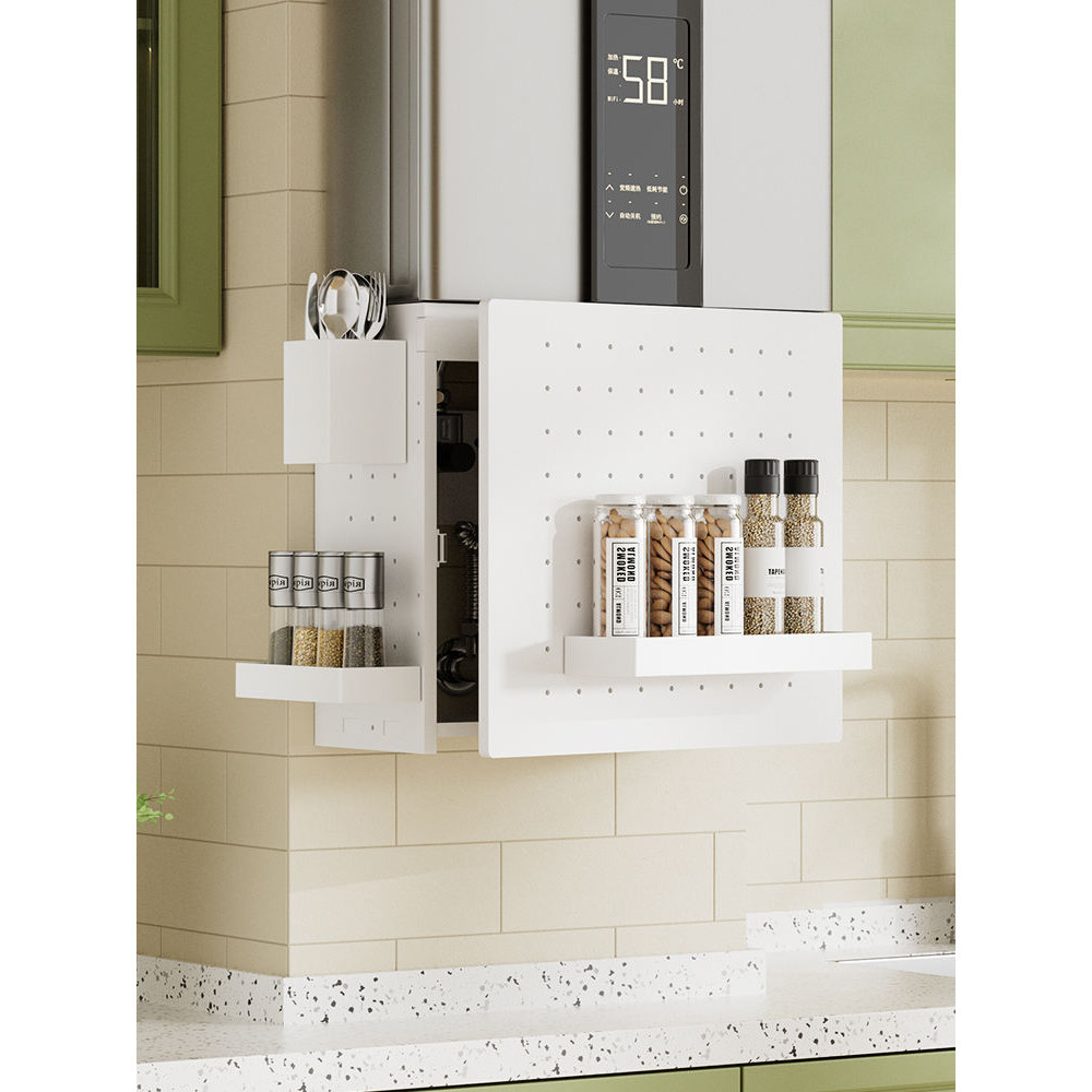 Water heater cover plate// Gas Water Heater Pipe Shielding Cover Under