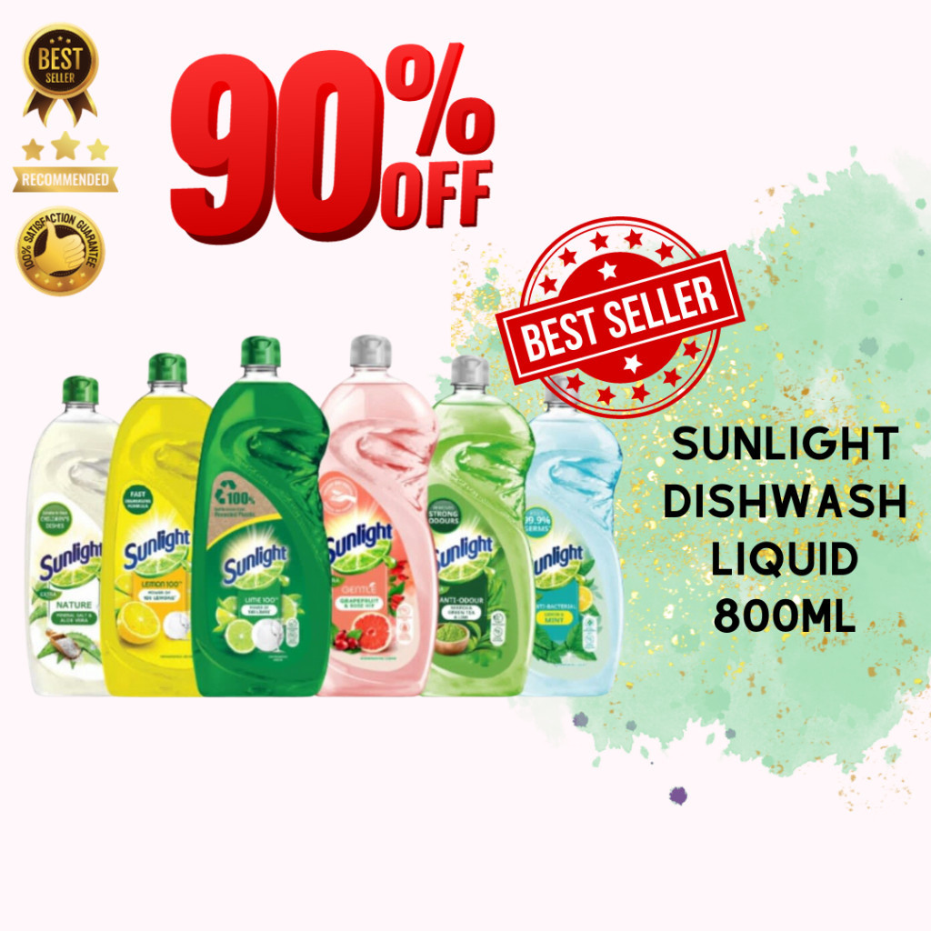 SUNLIGHT DISHWASH LIQUID 800ML | Shopee Malaysia