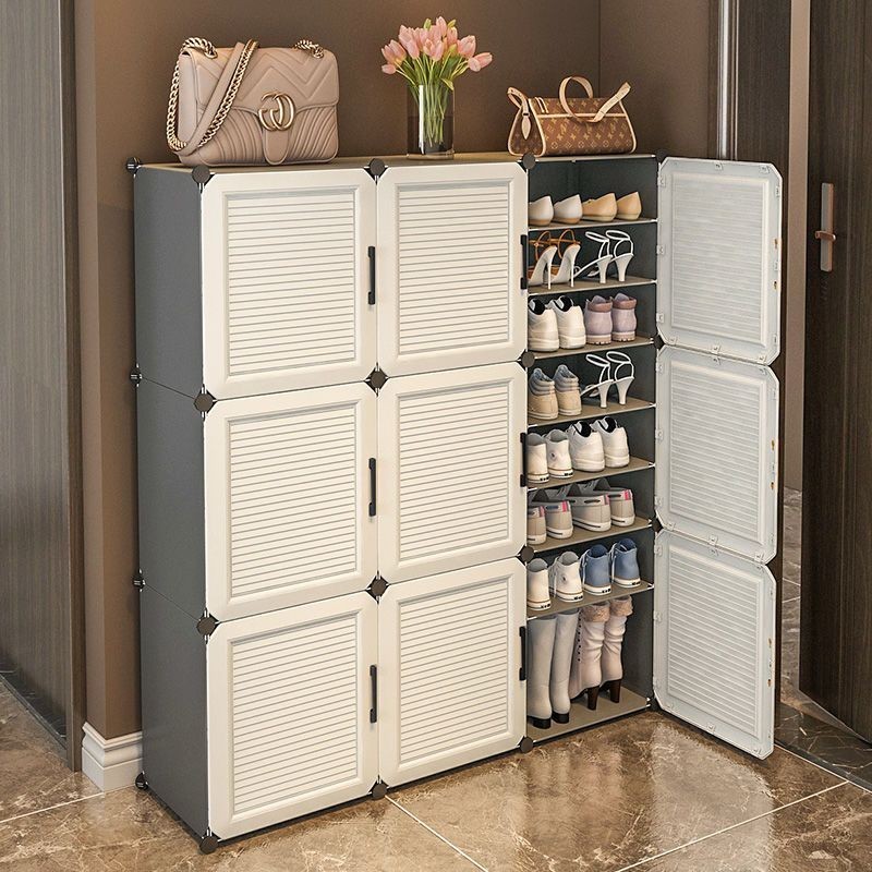 Shoe Cabinet Household Door Balcony Outdoor Sunscreen Storage Large ...