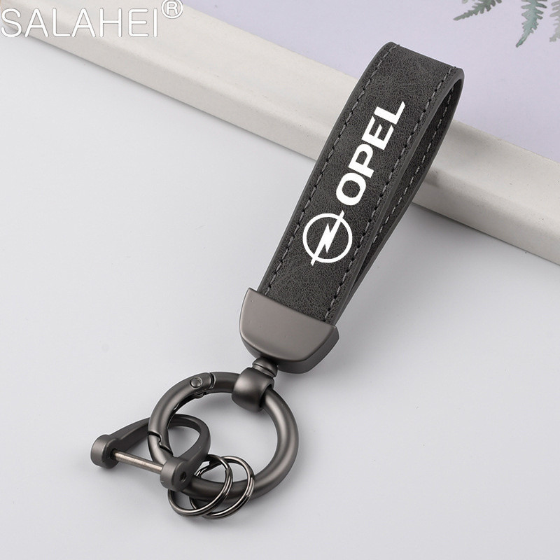 Leather Keychain Sport Key Ring Custom Gift With For Opel OPC Line Astra h g j k f insignia corsa d vectra c zafira Accessories Shopee Malaysia