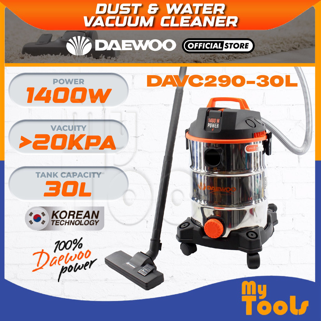 Mytools Daewoo Vacuum Cleaner Davcw90 30l Wet And Dry 1400w 30