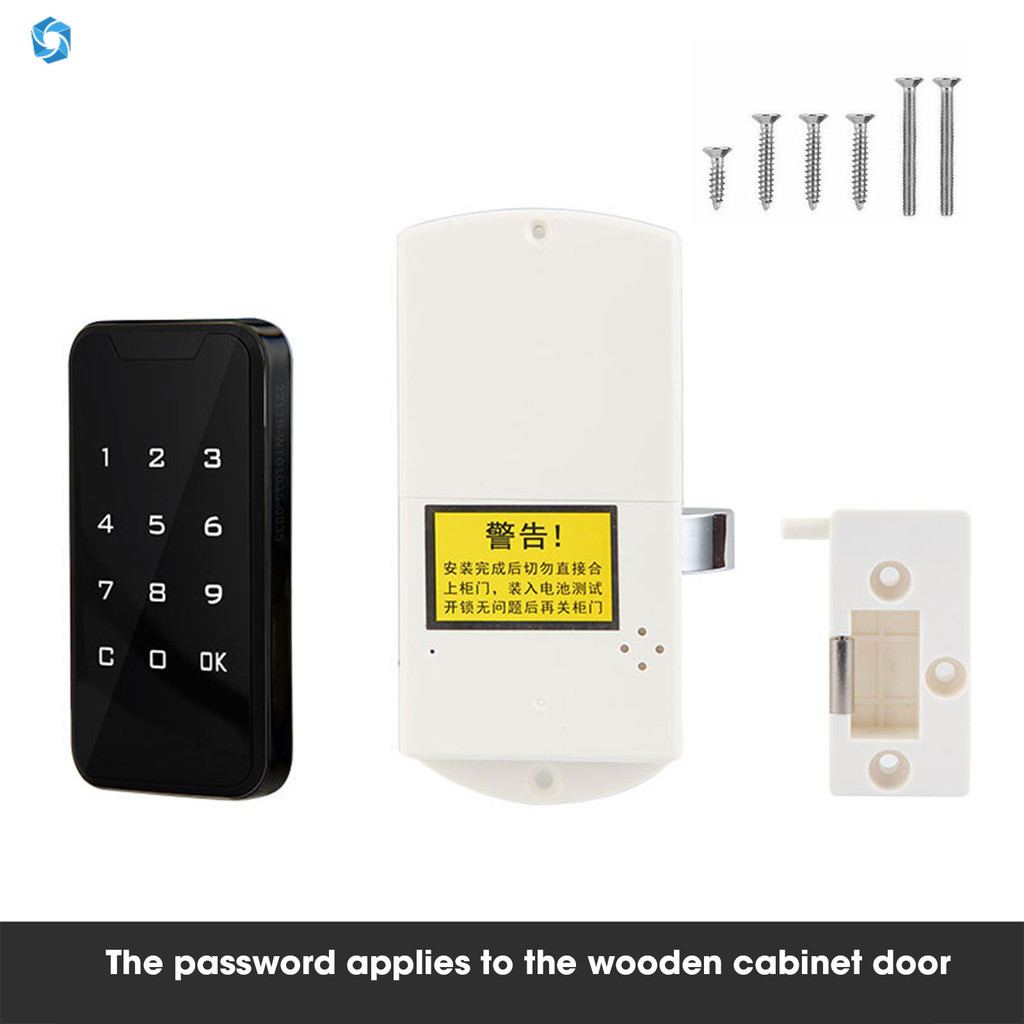 LM Smart Digital RFID Password Lock Keyless Touch Keypad Wardrobe File ...