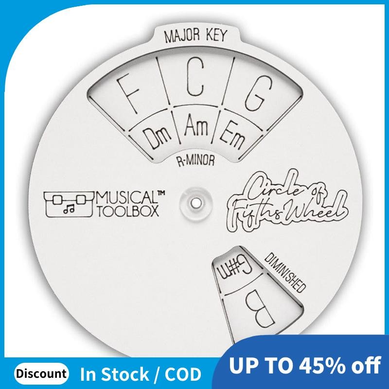 Wooden Musician Melody Wheel Wooden Melody Tool, Circle of Fifths Wheel ...