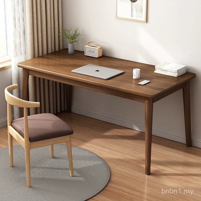 Desk Modern Simple Computer Desk Home Bedroom Wall-Backing Desk Simple ...