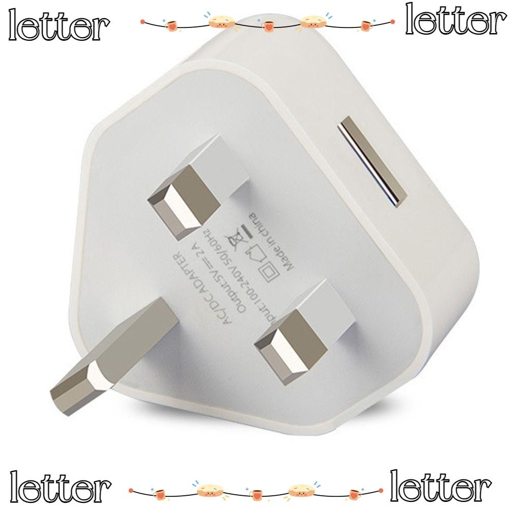 LETTER Wall Charger 5V 1A 3 Pin Office Power Adapter | Shopee Malaysia