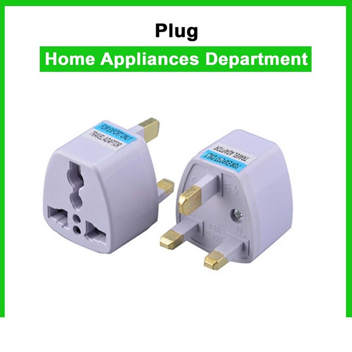 Plug 3 Pin Conversion Plug Universal Adapter British Socket Adapter ...