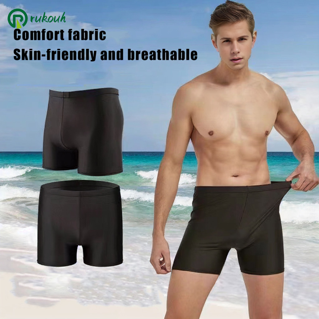 361 Men WaterProof Quick-Drying Surf Board Swim Shorts Bikini Boxer Briefs  Underwear Bathing Suit Running Beach Trunks