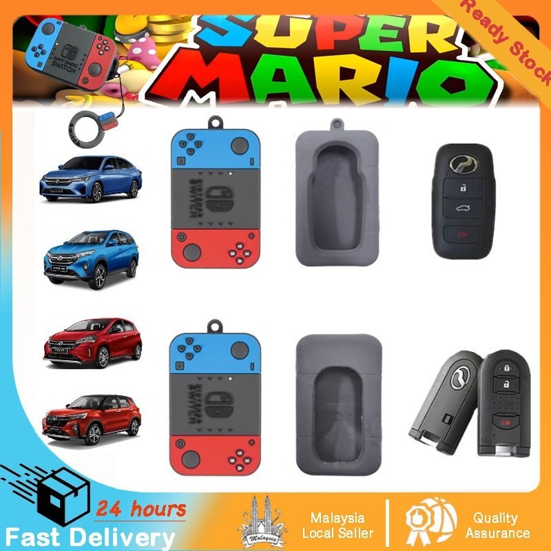 Perodua key cover case car key cover Ativa MYVI Bezza Axia Aruz car key ...