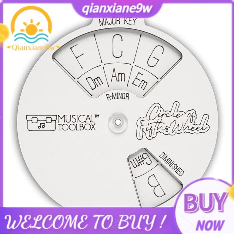 Wooden Musician Melody Wheel Wooden Melody Tool, Circle of Fifths Wheel ...