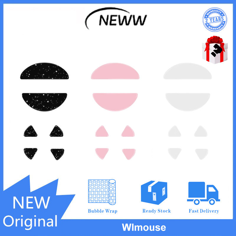 Wlmouse Mouse Foot Sticker Glass Foot Sticker | Shopee Malaysia
