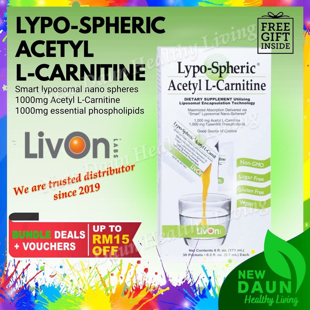[Ready to ShipOri] LypoSpheric Liposomal Acetyl LCarnitine ALCAR