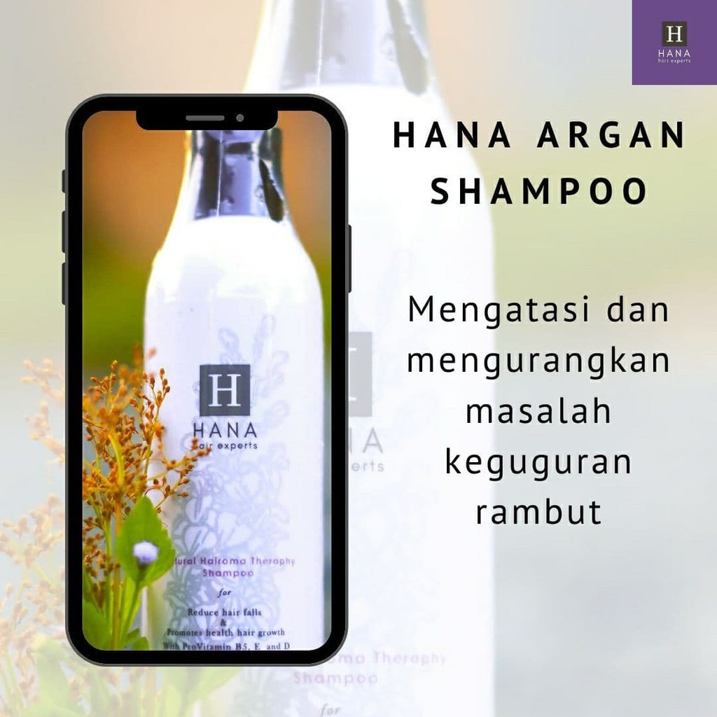 Hana Argan Hair Shampoo Shampoo Rawatan Rambut Shopee Malaysia 8881