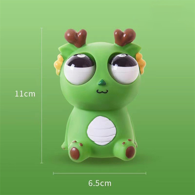 Cute Explosive Eyed Dragon Children's Dinosaur Decompression Toy ...