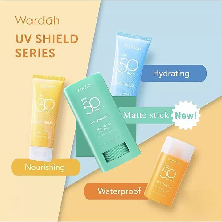 Wardah UV Shield Essential Sunscreen Gel SPF30/Aqua Fresh Essence SPF50 ...