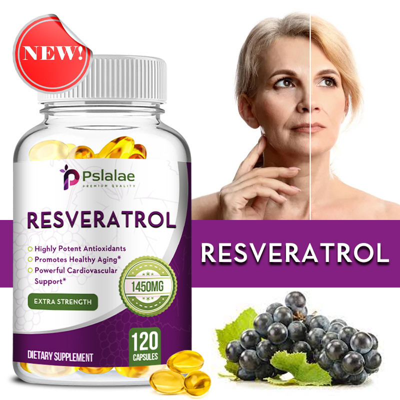 Pslalae resveratrol capsules, powerful antioxidant and antiresveratrol