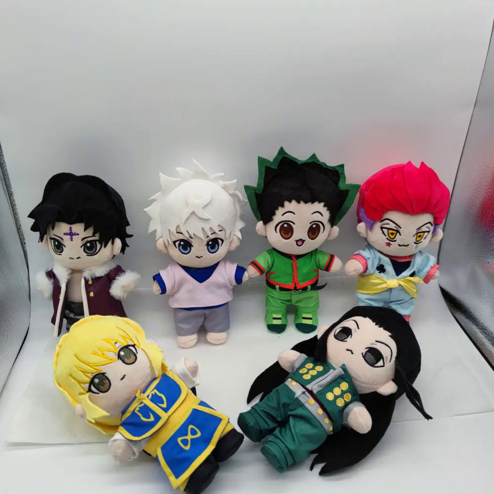 Anime Hunter X Hunter 20cm Cotton Stuffed Doll Zoldyck Killua Kurapika ...