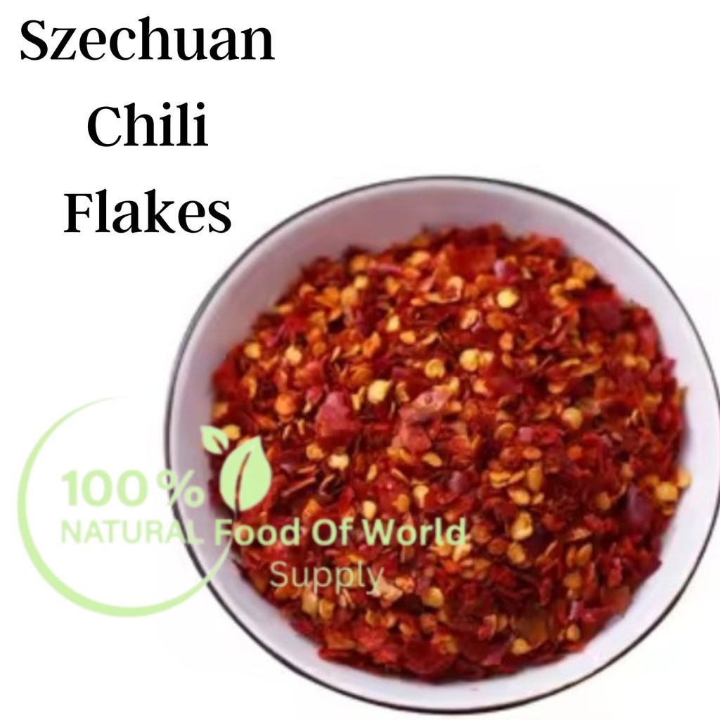 Szechuan chili flakes 50g - 500g sichuan cili spices herbs chili coarse ...