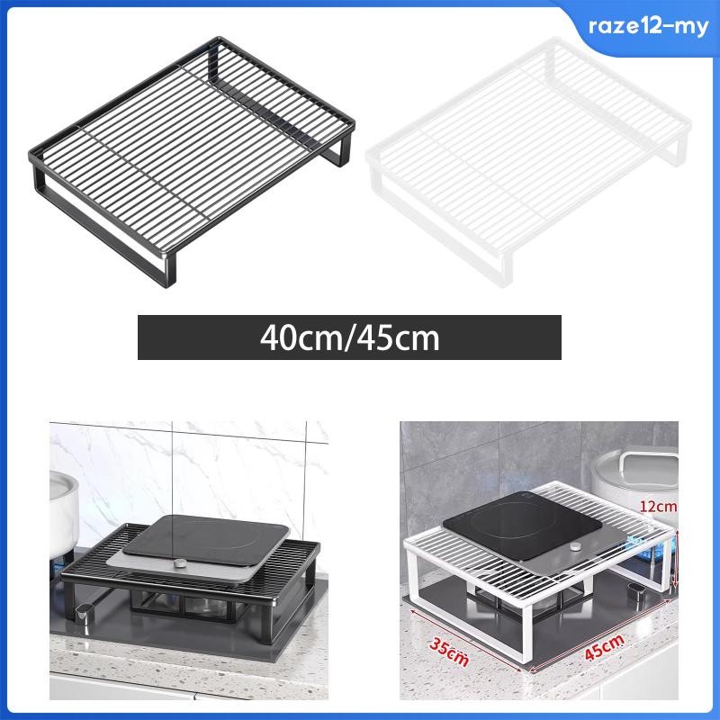 [RazecaMY] Kitchen Gas Rack Pot Storage Organizer Metal Kitchen Counter ...