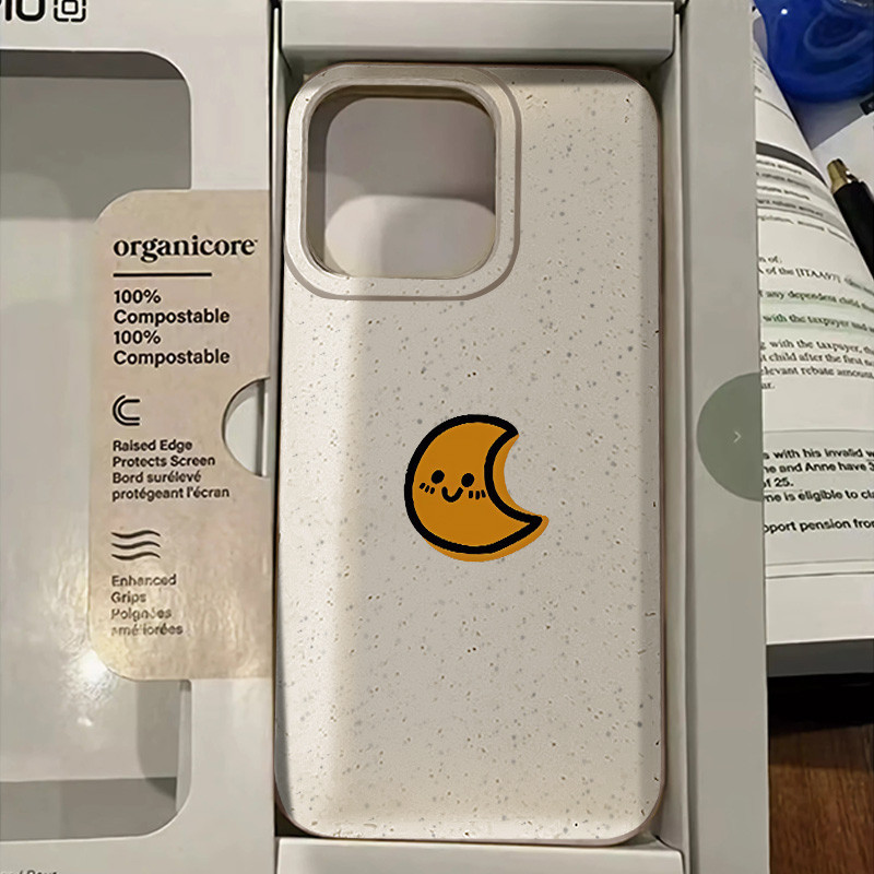 Moon and Sun Expressions Phone Case Compatible for IPhone 15 14 13 11 7 ...