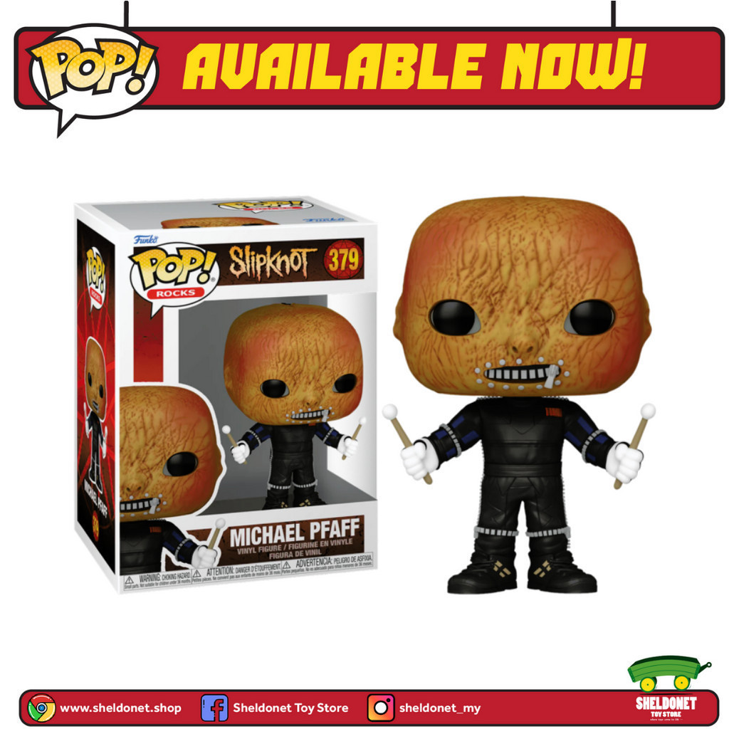 Funko POP! Rocks: Slipknot - Clown - Metallico - Figura in Vinile da Collezione - Idea Regalo - Merchandising Ufficiale - Giocattoli per Bambini e Adulti - Music Fans - Figura per