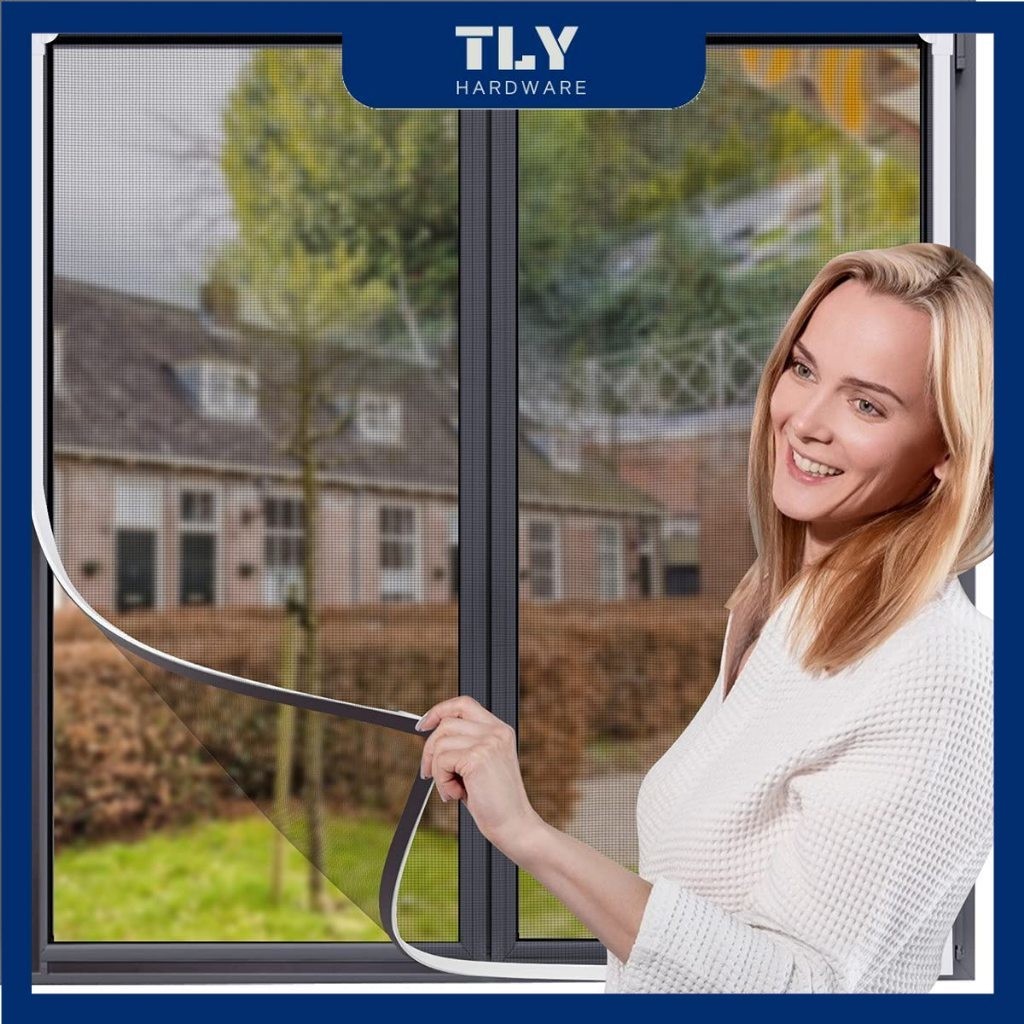 TLY DIY Magnetic Self-Adhesive Mosquito Net Window Mesh Magnet Insect ...