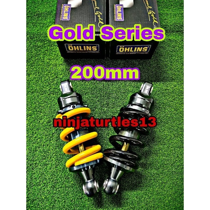 premium gold series monoshock ohlins 200mm lc135 lc135v1 lc135v2 ...