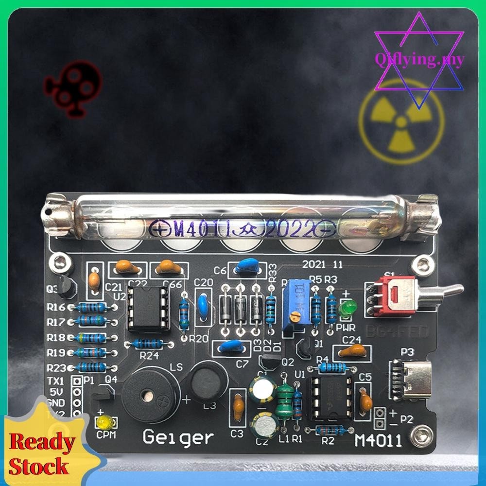 Assembled Radiation Detector Module Miller Tube Nuclear Radiation